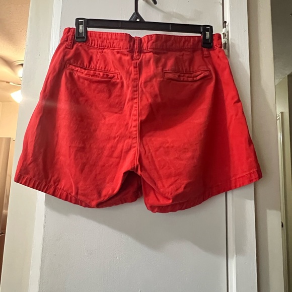 Red Women's Shorts - Picture 2 of 5